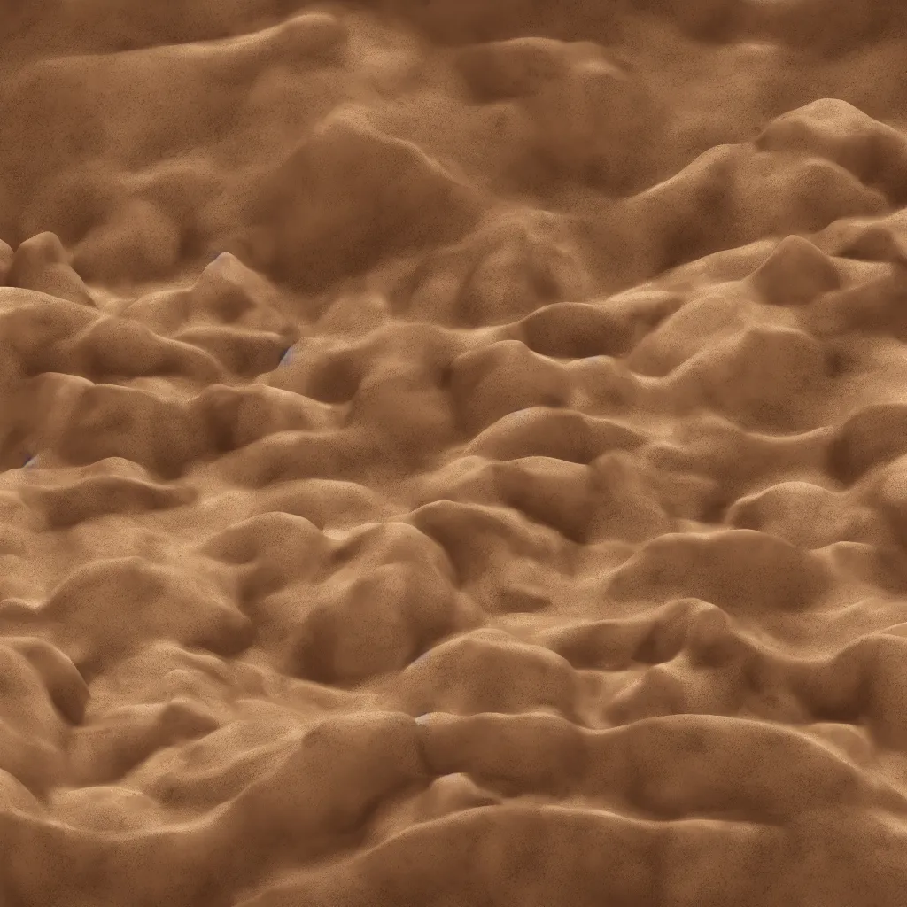 Prompt: Claymation backdrop of a desert, high resolution