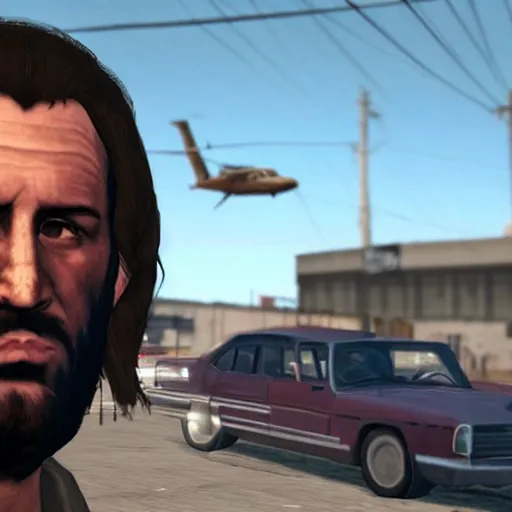 Prompt: Jesus Christ in GTA IV