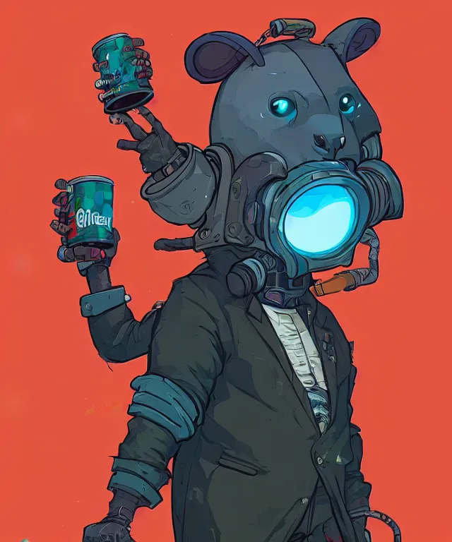 Image similar to a portrait of an anthropomorphic cyberpunk koala holding a boot of beer, cyberpunk!, fantasy, elegant, digital painting, artstation, concept art, matte, sharp focus, illustration, art by josan gonzalez