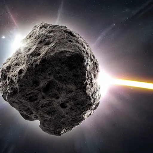 Prompt: asteroid hitting the earth, style of blockbuster movie