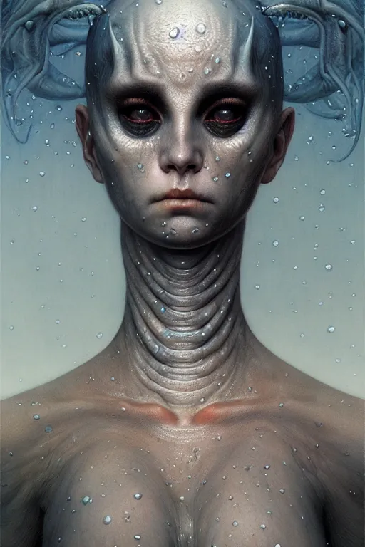 Prompt: gorgeous cute lilith the mother of all monsters, night mask, raining ash, fine art masterpiece, highly detailed dino valls wayne barlowe machiej kuciara, dramatic lighting, long shot, wide angle, uhd 8 k, sharp focus