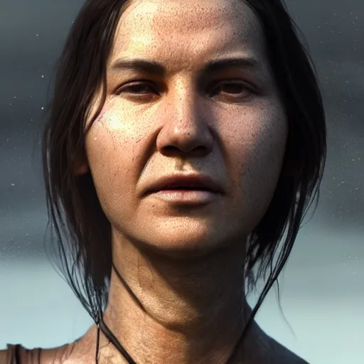 Prompt: hyperrealistic film full body still of sacagawea in river, inspired by istvan sandorfi & greg rutkowski & unreal engine, perfect facial symmetry, dim volumetric cinematic lighting, 8 k octane comprehensive render, extremely hyper - detailed, incredibly lifelike attributes, intricate, real flesh texture, masterpiece, artstation, stunning,