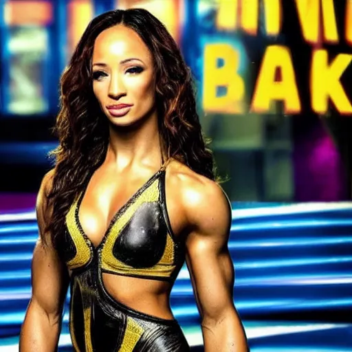 Prompt: sasha banks from wwe