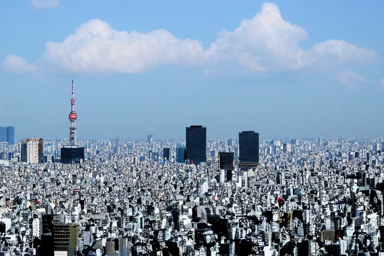 Image similar to tokyo in distant future photo