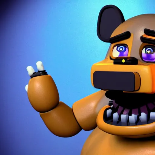 Image similar to Kenan Thompson as a Five Nights at Freddy's animatronic, high quality, unreal engine 5 render, high quality render, octane render, photo realistic, ultra detail, cinematic lighting, realistic