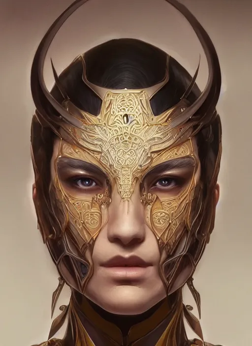 Image similar to symmetry!! shang tsung, machine parts embedded into face, intricate, elegant, highly detailed, digital painting, artstation, concept art, smooth, sharp focus, illustration, art by artgerm and greg rutkowski and alphonse mucha, 8 k