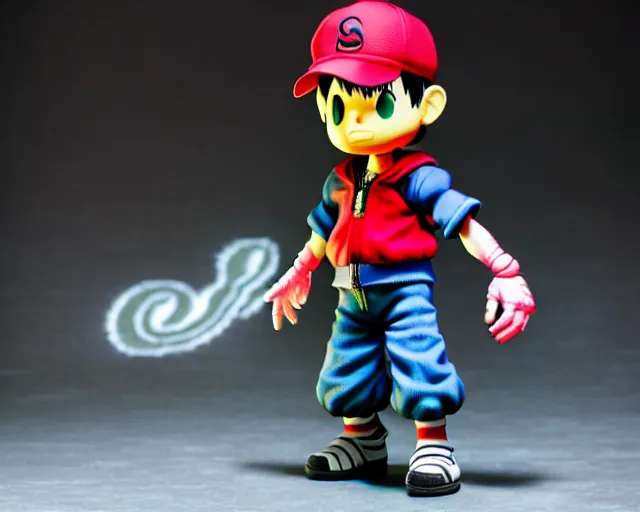 Prompt: ness from earthbound, ultra realistic, intricate details, highly detailed by takeshi obata, yoshitaka amano, ross tran, hirohiko araki, koyoharu gotouge