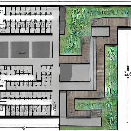 Image similar to architectural floor plan call of duty minimap, symmetrical outpost, ancient fort