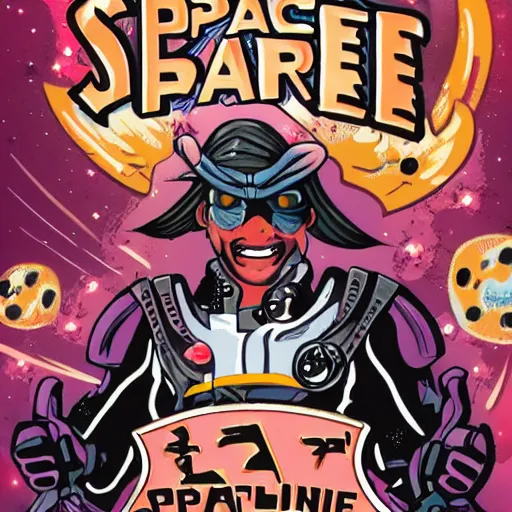 Prompt: space pirate