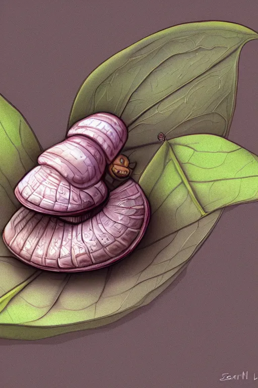 Image similar to pond snail, highly detailed, digital art, sharp focus, trending on art station, illustration