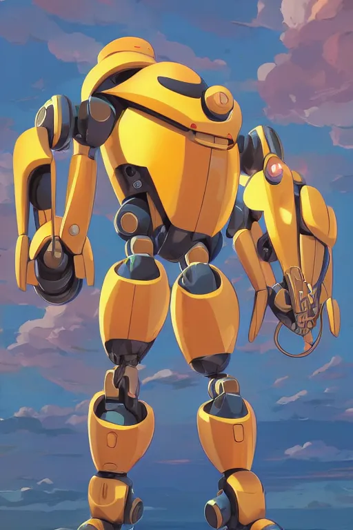 Image similar to metabots medabots medarotto medarot robot minimalist comics, behance hd by jesper ejsing, by rhads, makoto shinkai and lois van baarle, ilya kuvshinov, rossdraws global illumination ray tracing hdr radiating a glowing aura