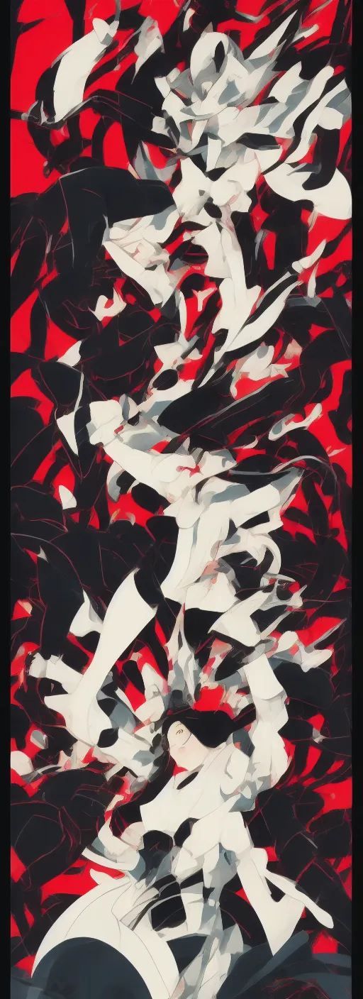 Image similar to artwork by sho murase