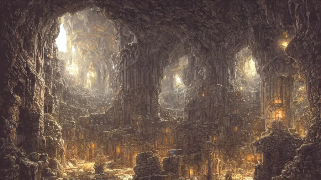 Under the Mountain: Durazh-Barak, Impenetrable D&D Dwarven Fortress