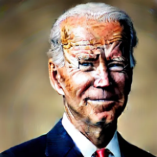 Prompt: donald trump and joe biden combined, headshot photo