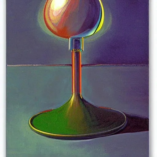 Image similar to alien by wayne thiebaud