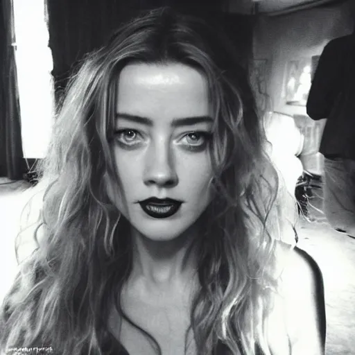 Image similar to “amber heard chimera as a toad”