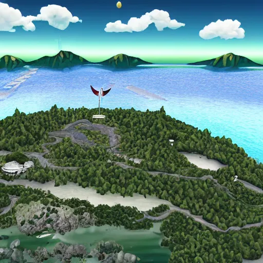 Image similar to sky island