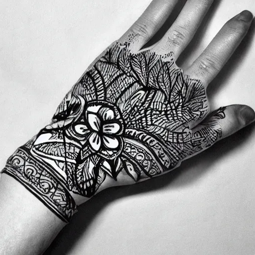 Prompt: human hand, intricate, highly detailed, photorealistic,