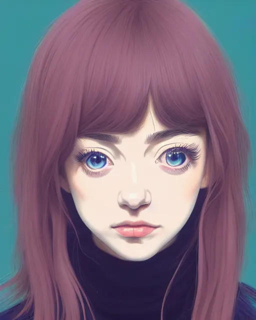 Prompt: portrait Anime Imogen Poots, skins, cute-fine-face, pretty face, realistically shaded, Perfect face, fine details. Anime. skins, realistic shaded lighting by Ilya Kuvshinov, katsuhiro otomo, ghost-in-the-shell, magali villeneuve, artgerm, rutkowski, WLOP Jeremy Lipkin, Giuseppe Dangelico Pino, Michael Garmash, Rob Rey