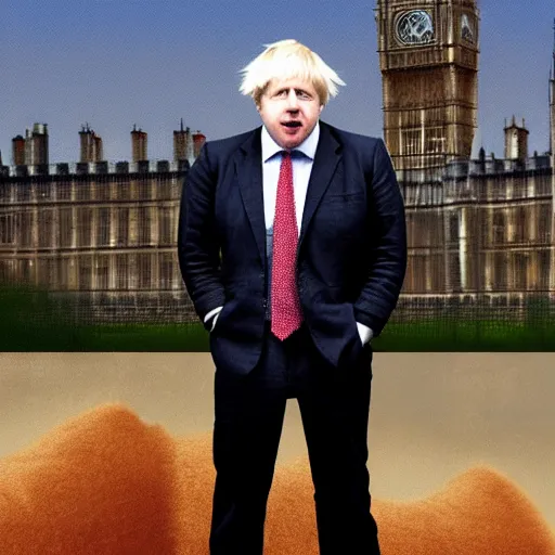 Prompt: Boris Johnson in style of playstation 2 graphics