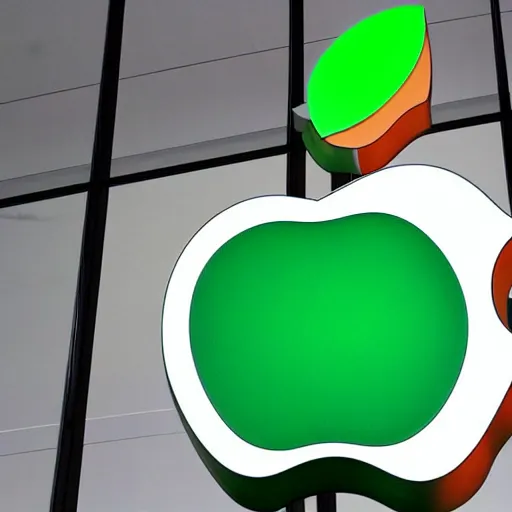 Image similar to if apple the corporation designed apple the fruit