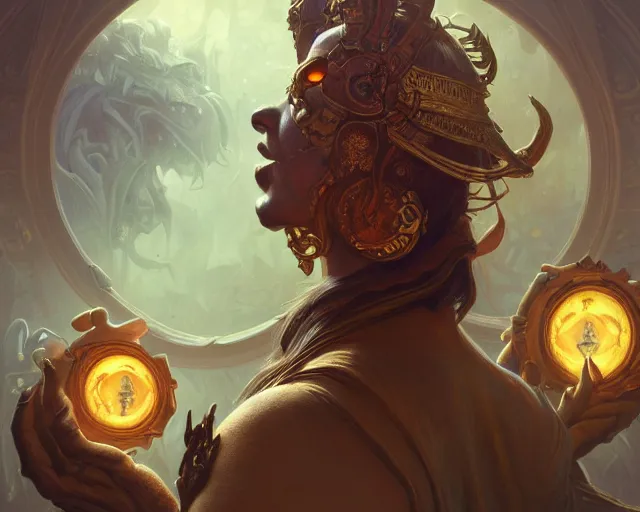 Image similar to photography of chris leib, deep focus, d & d, fantasy, intricate, elegant, highly detailed, digital painting, artstation, concept art, matte, sharp focus, illustration, hearthstone, art by artgerm and greg rutkowski and alphonse mucha