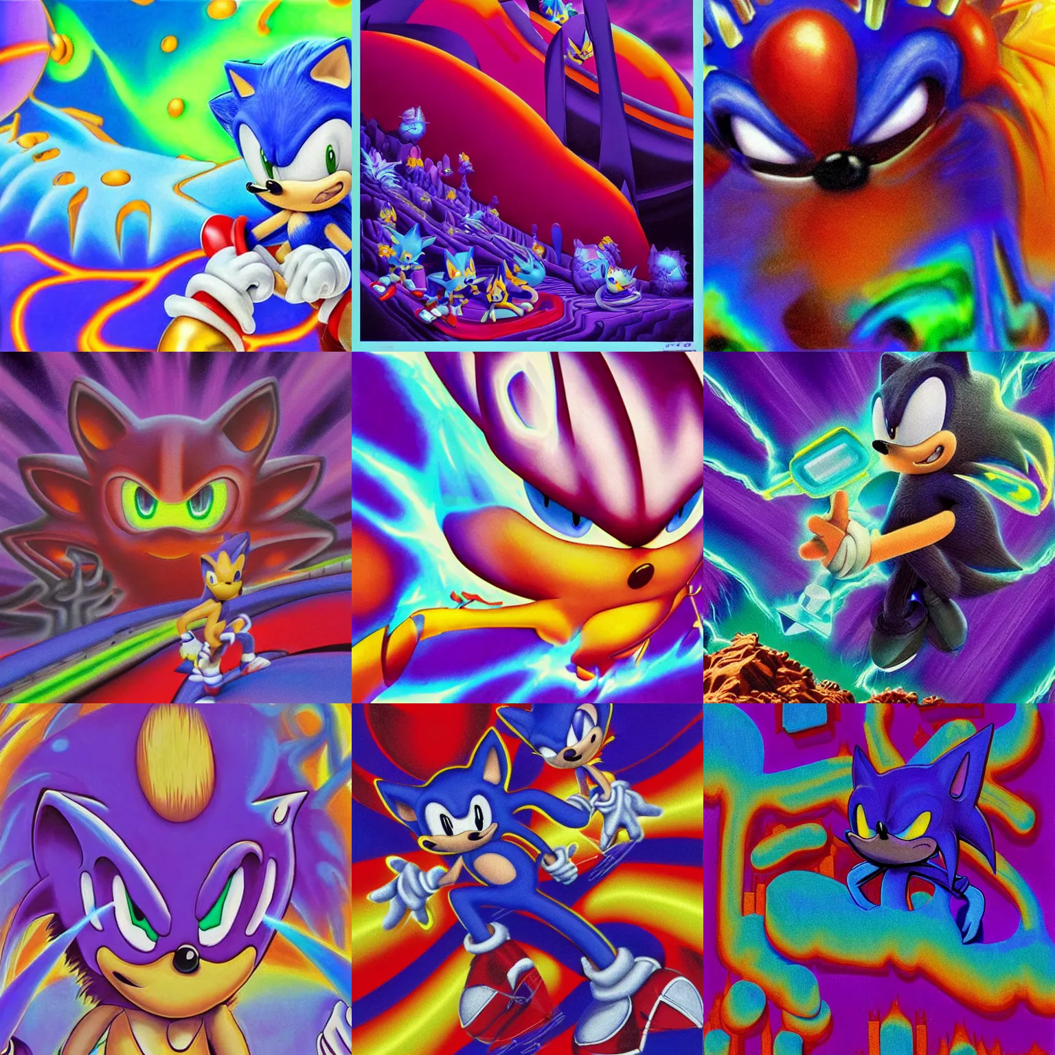 Sonic VS Shadow - Sonic Retro