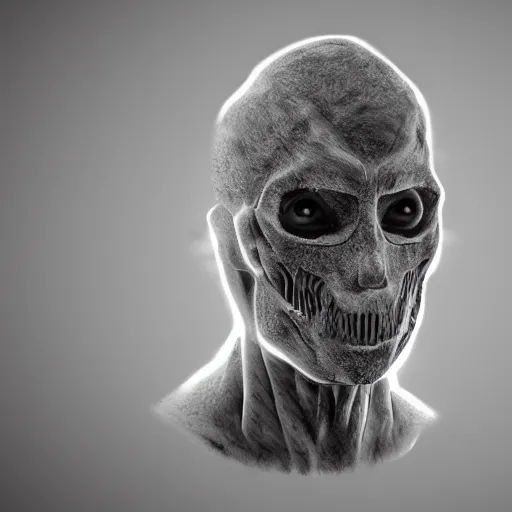 Image similar to Scp 047, photorealism, dynamic lighting, portrait, concept art, intricate, creepy
