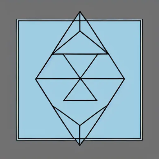 Prompt: geometric pentagon drawing, five sides, pentagon, simple 5 - sided shape, pentagon shape