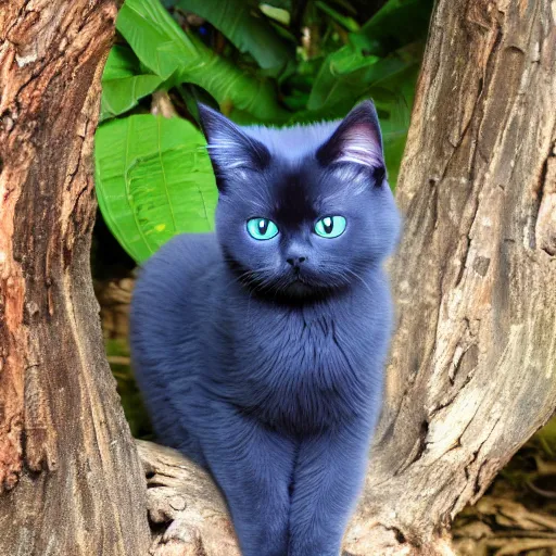 Image similar to saphire cat