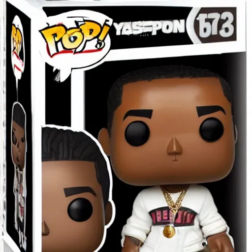 Image similar to Funko pop of Travis Scott