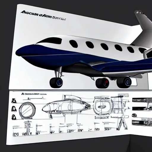 Prompt: airplane concept, detailed