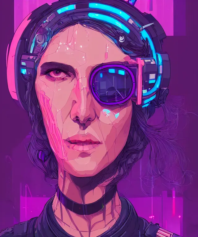 Prompt: a portrait of a cyberpunk raver, cyberpunk!, fantasy, elegant, digital painting, artstation, concept art, matte, sharp focus, illustration, art by josan gonzalez