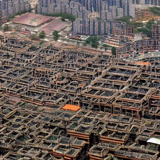 Image similar to kowloon walled city