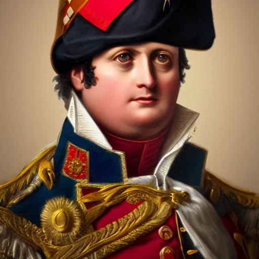 Image similar to Portrait of Napoleon in India, realistic, photo studio, HDR, 8k, trending on artstation