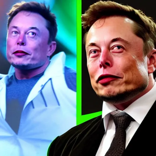 Image similar to elon musk as the incredible hulk