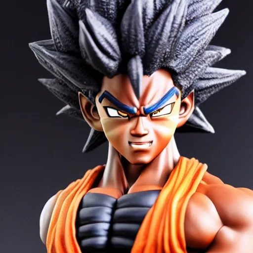 Prompt: black goku, highly detailed, ultra highly detailed