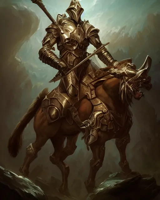 Centaur Centaur Centaur Centaur :: Paladin, fearsome, | Stable ...