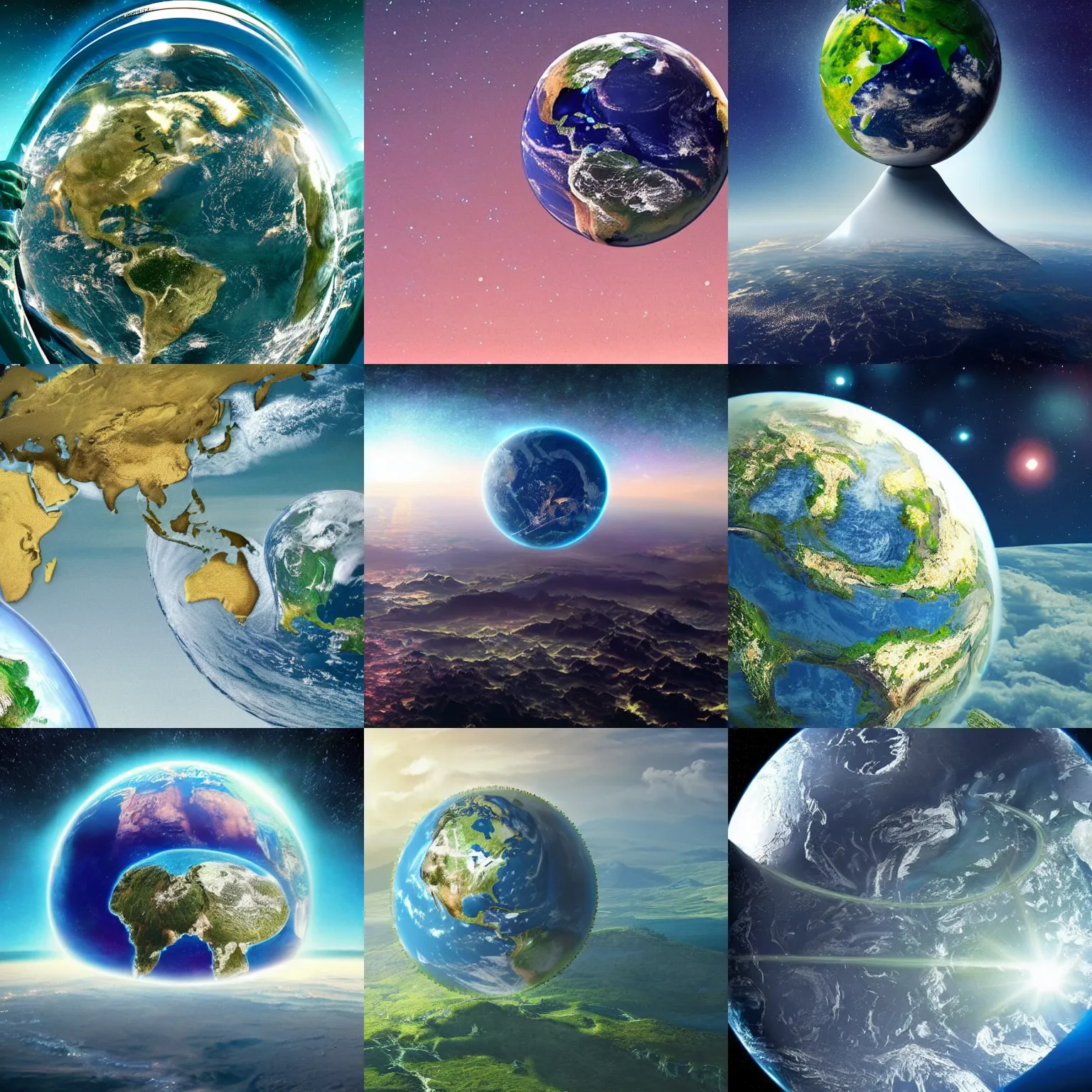 Prompt: earth as a futuristic utopia, abundance, life, beauty, movie still