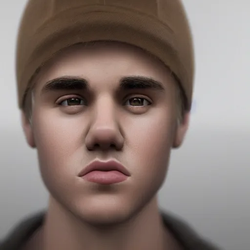 Image similar to hyperrealistic dslr film still of justin bieber disguised as north american beaver, stunning 8 k octane comprehensive 3 d render, inspired by istvan sandorfi & greg rutkowski & unreal engine, perfect symmetry, dim volumetric cinematic lighting, extremely hyper - detailed, incredibly real lifelike attributes & flesh texture, intricate, masterpiece, artstation, stunning