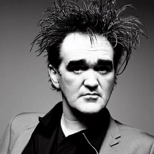 Image similar to morrissey mixed with robert smith