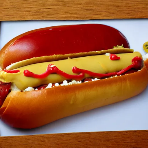 Image similar to hotdog ouroboros