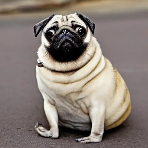 Image similar to a pug seal