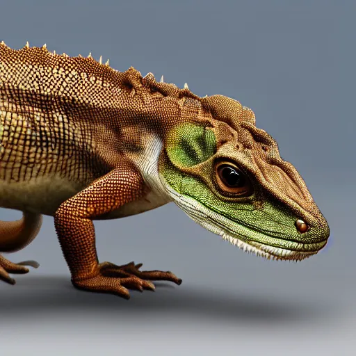 Prompt: a hybrid chimera between mark zuckerberg and a lizard, extremely detailed, photorealistic