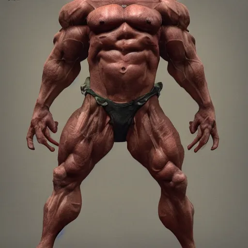 Image similar to rat - man hybrid, body builder body, hyper detailed, digital art, trending in artstation, cinematic lighting, studio quality, smooth render, unreal engine 5 rendered, octane rendered, art style by klimt and nixeu and ian sprigger and wlop and krenz cushart