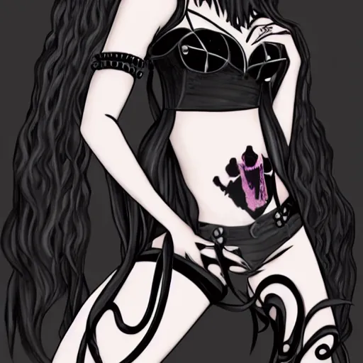 Image similar to goth girlfriend