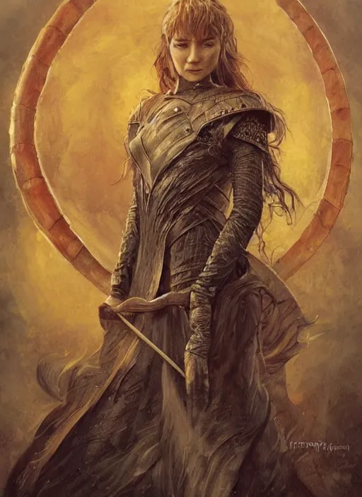 Image similar to a painting done in a egg - soup of a character from game of thrones tv - series, art by artgerm, karol bak, mark brooks, donato giancola, bayard wu, 4 k, 4 0 9 6, hires, focus