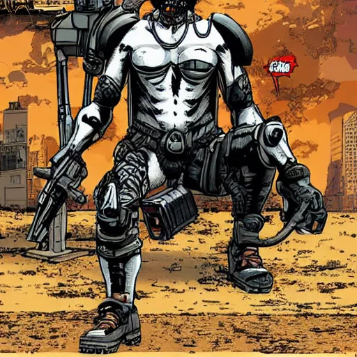 Prompt: cat terminator apocalyptic alcoholic