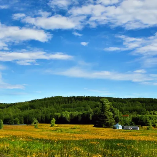 Image similar to the swedish countryside