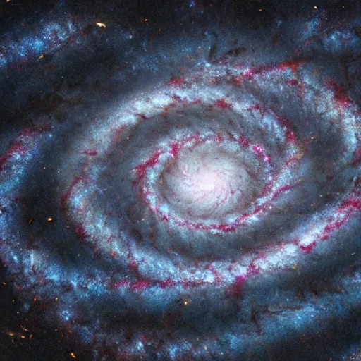 Prompt: extremely detailed photo of a spiral galaxy